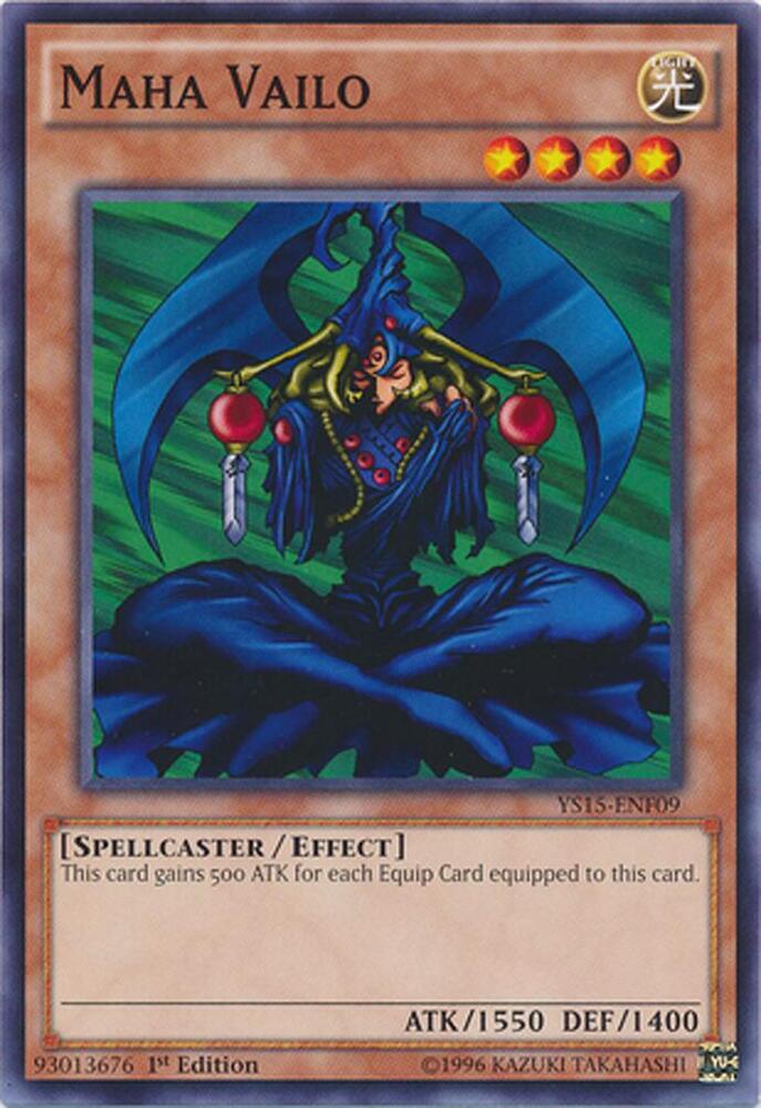 Maha Vailo YS15-ENF09 card from Starter Deck: Saber Force
