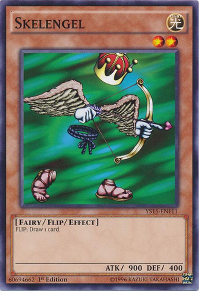 Skelengel YS15-ENF11 card from Starter Deck: Saber Force