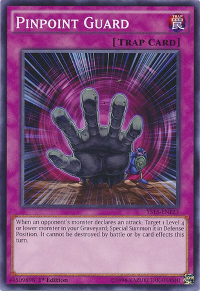 Pinpoint Guard YS15-ENF23 card from Starter Deck: Saber Force