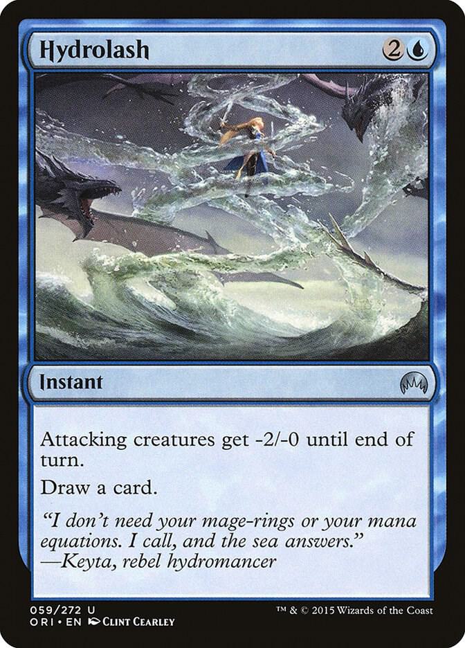 Hydrolash 59 card from Magic Origins