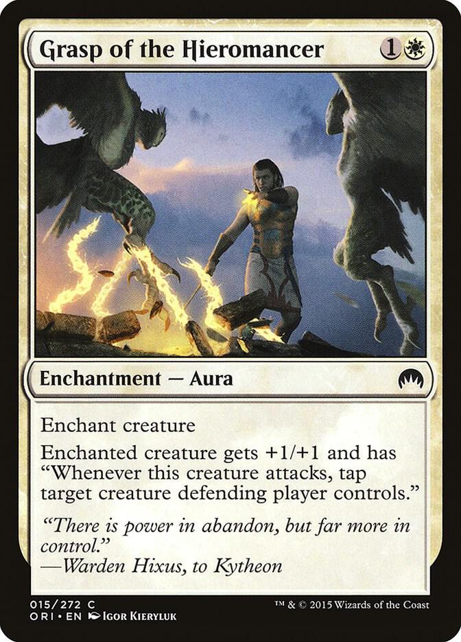 Grasp of the Hieromancer 15 card from Magic Origins