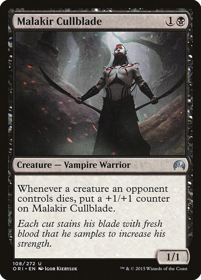 Malakir Cullblade 108 card from Magic Origins