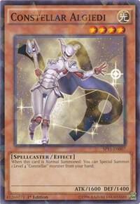 Constellar Algiedi (Shatterfoil) SP15-EN007 card from Star Pack ARC-V