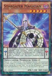 Stargazer Magician (Shatterfoil) SP15-EN010 card from Star Pack ARC-V