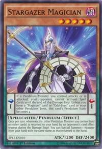 Stargazer Magician SP15-EN010 card from Star Pack ARC-V