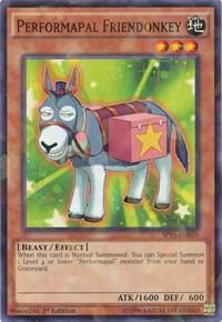 Performapal Friendonkey (Shatterfoil) SP15-EN026 card from Star Pack ARC-V