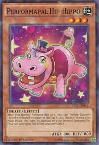 Performapal Hip Hippo (Shatterfoil) SP15-EN015 card from Star Pack ARC-V