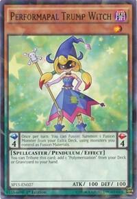 Performapal Trump Witch (Shatterfoil) SP15-EN027 card from Star Pack ARC-V