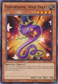 Performapal Whip Snake SP15-EN013 card from Star Pack ARC-V