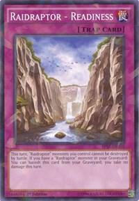 Raidraptor - Readiness (Shatterfoil) SP15-EN050 card from Star Pack ARC-V
