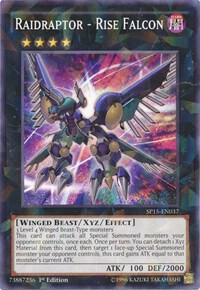 Raidraptor - Rise Falcon (Shatterfoil) SP15-EN037 card from Star Pack ARC-V