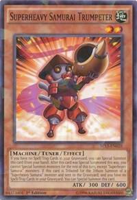 Superheavy Samurai Trumpeter (Shatterfoil) SP15-EN028 card from Star Pack ARC-V