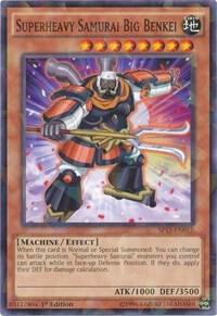 Superheavy Samurai Big Benkei (Shatterfoil) SP15-EN017 card from Star Pack ARC-V