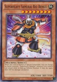 Superheavy Samurai Big Benkei SP15-EN017 card from Star Pack ARC-V