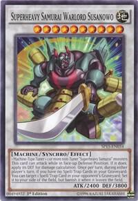 Superheavy Samurai Warlord Susanowo SP15-EN034 card from Star Pack ARC-V