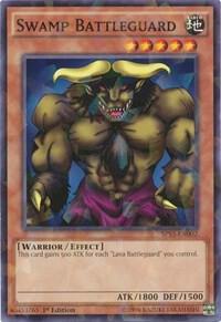 Swamp Battleguard (Shatterfoil) SP15-EN002 card from Star Pack ARC-V