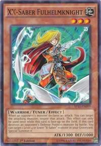 XX-Saber Fulhelmknight (Shatterfoil) SP15-EN005 card from Star Pack ARC-V