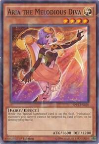 Aria the Melodious Diva (Shatterfoil) SP15-EN018 card from Star Pack ARC-V