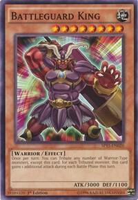 Battleguard King (Shatterfoil) SP15-EN020 card from Star Pack ARC-V