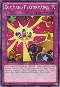 Command Performance (Shatterfoil) SP15-EN046 card from Star Pack ARC-V