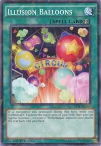 Illusion Balloons (Shatterfoil) SP15-EN044 card from Star Pack ARC-V