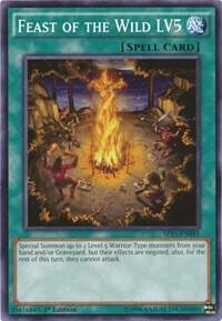 Feast of the Wild LV5 SP15-EN041 card from Star Pack ARC-V