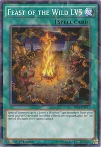 Feast of the Wild LV5 (Shatterfoil) SP15-EN041 card from Star Pack ARC-V