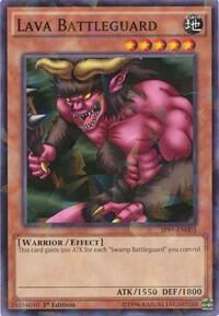 Lava Battleguard (Shatterfoil) SP15-EN003 card from Star Pack ARC-V