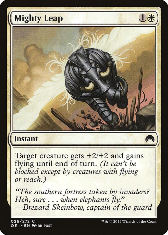 Mighty Leap 26 card from Magic Origins