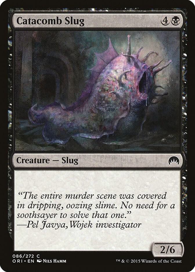 Catacomb Slug 86 card from Magic Origins