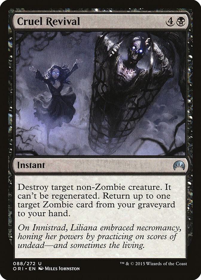 Cruel Revival 88 card from Magic Origins