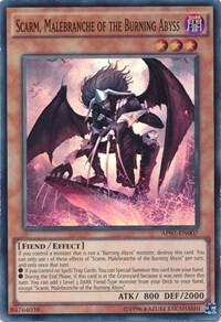 Scarm, Malebranche of the Burning Abyss AP07-EN007 card from Astral Pack 7