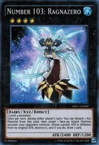 Number 103: Ragnazero AP07-EN009 card from Astral Pack 7