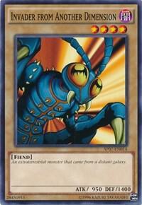 Invader from Another Dimension AP07-EN014 card from Astral Pack 7