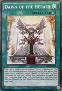 Dawn of the Herald AP07-EN022 card from Astral Pack 7