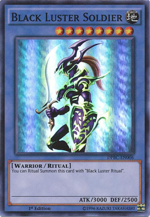 Black Luster Soldier DPBC-EN006 card from Duelist Pack: Battle City