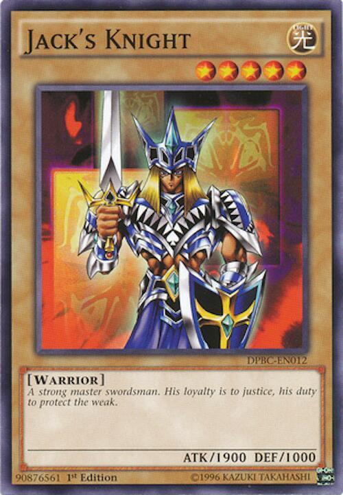 Jack's Knight DPBC-EN012 card from Duelist Pack: Battle City