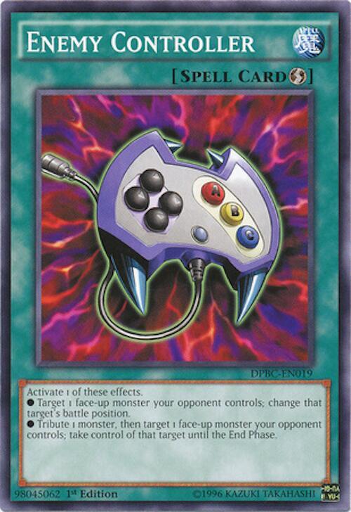Enemy Controller DPBC-EN019 card from Duelist Pack: Battle City