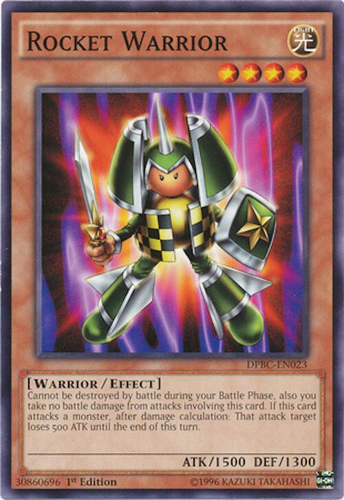 Rocket Warrior DPBC-EN023 card from Duelist Pack: Battle City