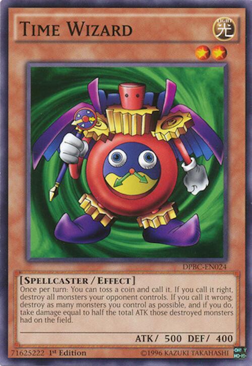 Time Wizard DPBC-EN024 card from Duelist Pack: Battle City