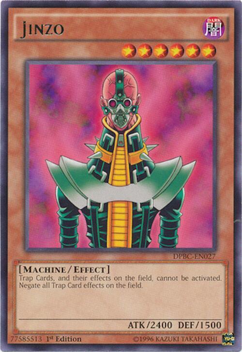 Jinzo DPBC-EN027 card from Duelist Pack: Battle City