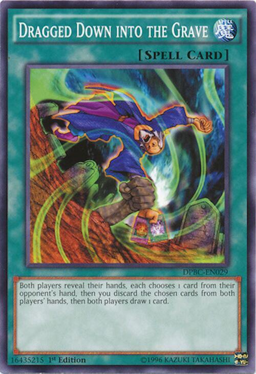 Dragged Down into the Grave DPBC-EN029 card from Duelist Pack: Battle City