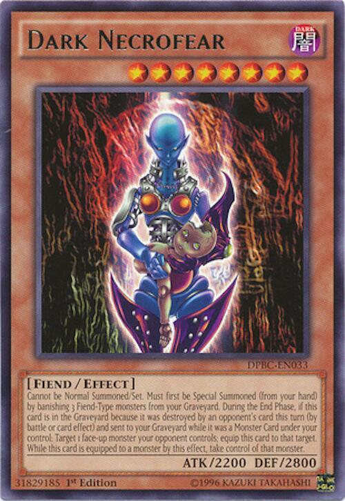 Dark Necrofear DPBC-EN033 card from Duelist Pack: Battle City