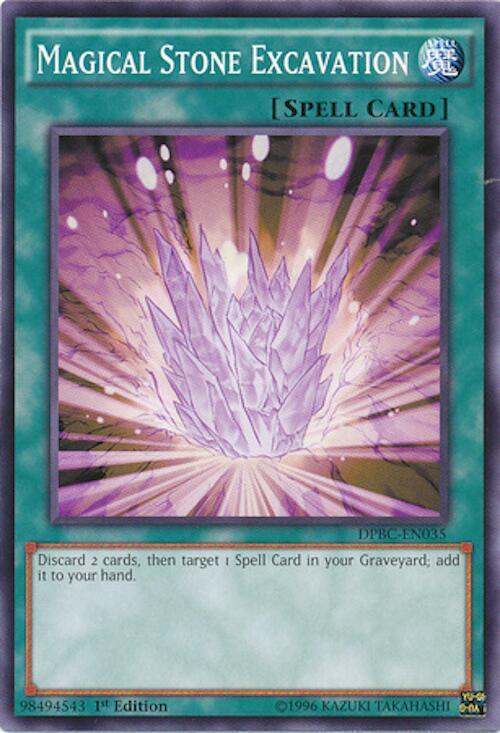 Magical Stone Excavation DPBC-EN035 card from Duelist Pack: Battle City
