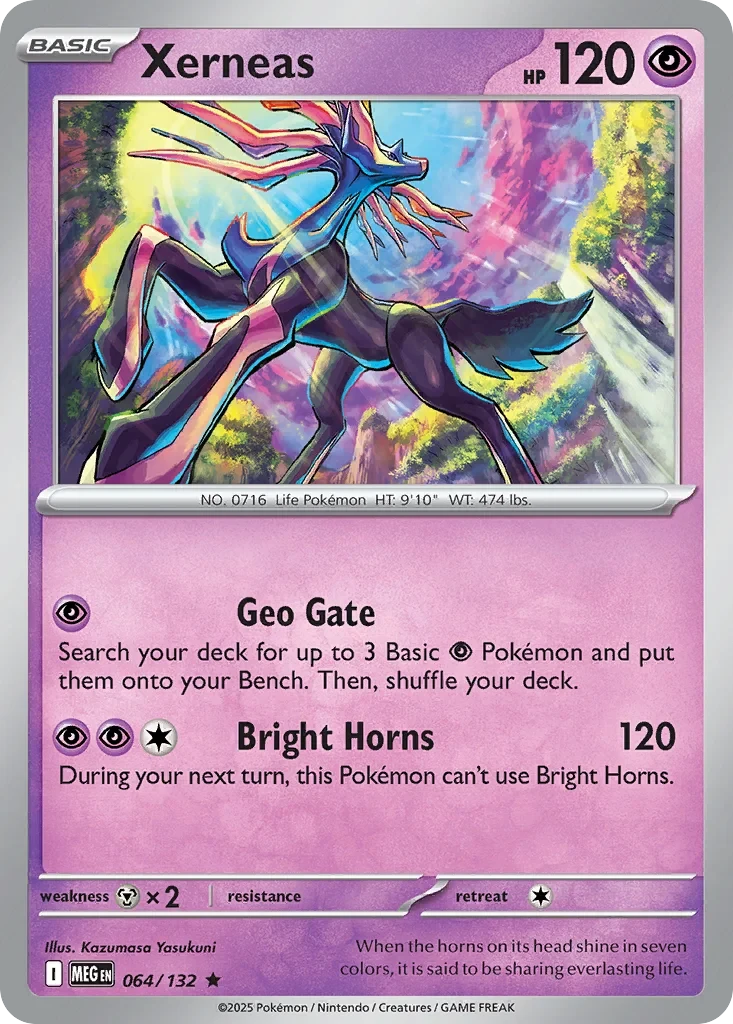Xerneas 064/132 card from Deck Exclusives