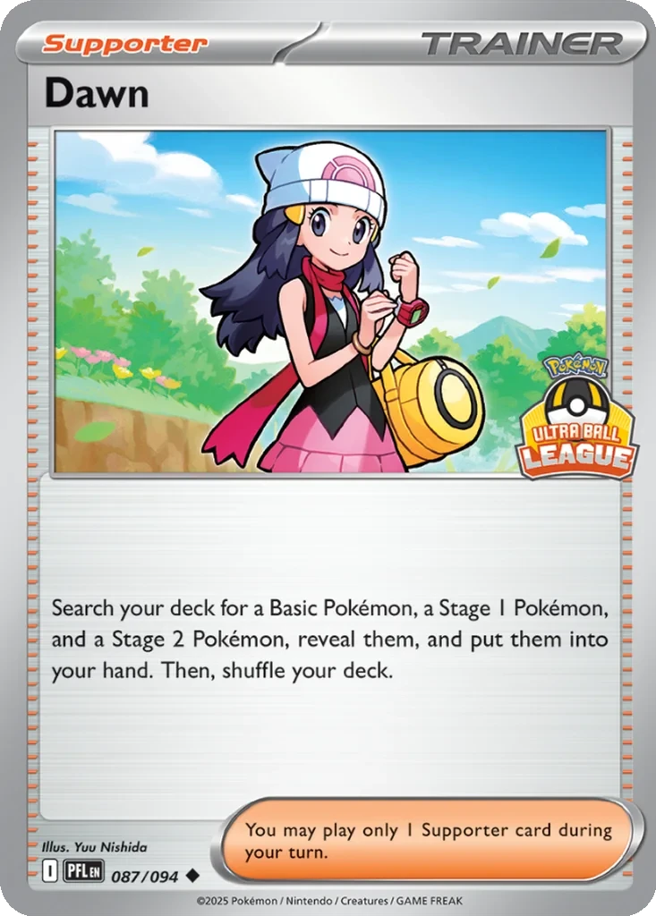 Dawn (Ultra Ball League) 087/094 card from Southeast Asia Exclusives