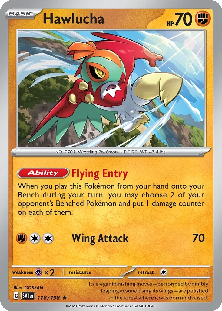 Hawlucha - 2025 (Jose Cruz Galindo-Resendiz) card from World Championship Decks