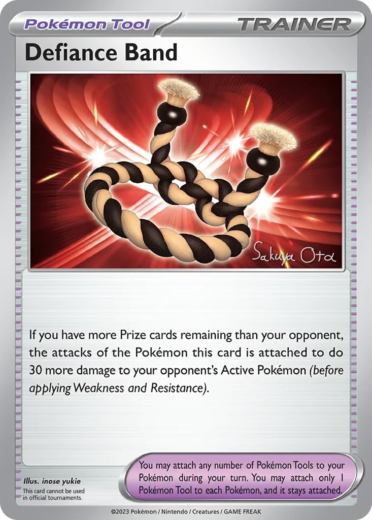 Defiance Band - 2024 (Sakuya O.) 169/198 card from World Championship Decks