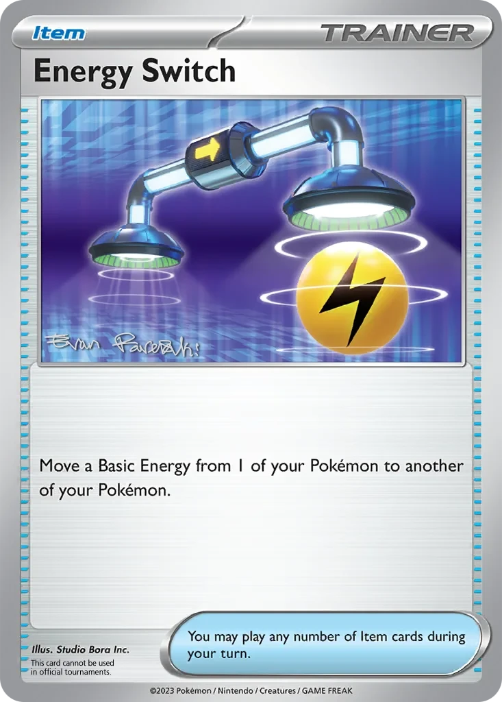 Energy Switch - 2024 (Evan Pavelski) 173/198 card from World Championship Decks