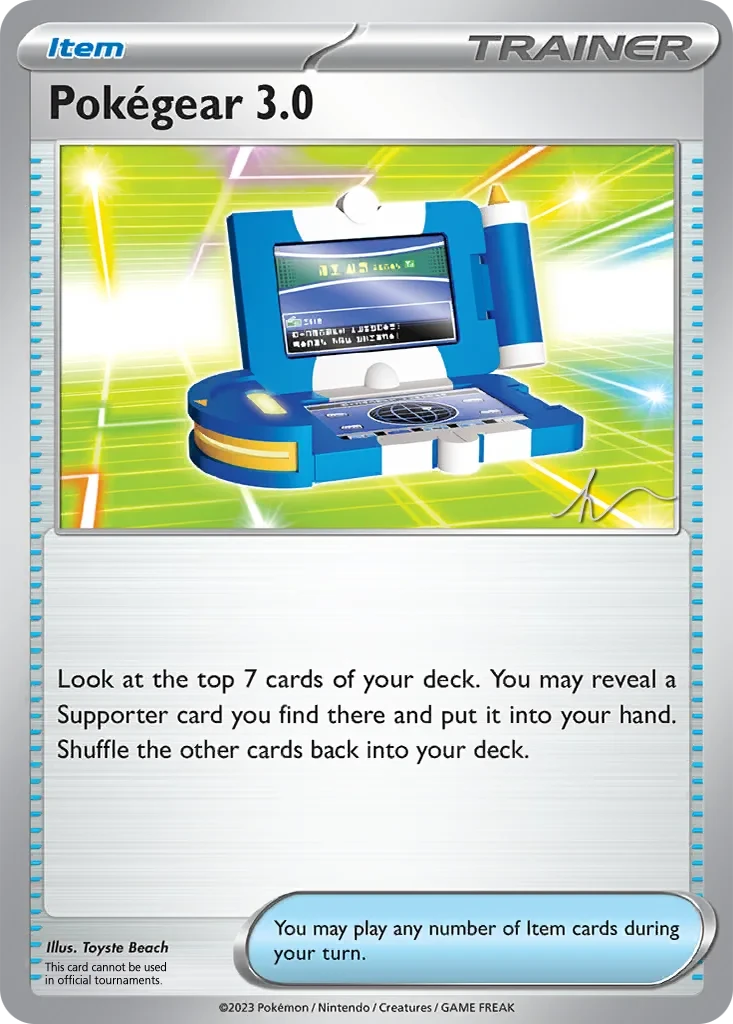 Pokegear 3.0 - 2024 (Fernando Cifuentes) 186/198 card from World Championship Decks